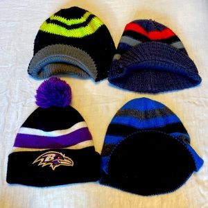 4 winter hats